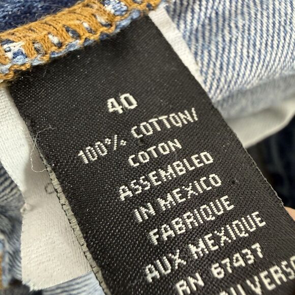 Vintage Polo Ralph Lauren Jeans Co Men's 40x32 Classic Relaxed Fit Jeans - Picture 4 of 11